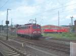 DB 140 547-1 Lzfz (Bebra, 12.06.2007 - Update: In Rostock-Seehafen 29.04.2010 ausgemustert, am 29.05.2010 berstellung zur Fa. Bender, zerlegt 17.08.2010)