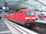 DB Regio 143 111-3 mit dem RE2 nach Belzig (gesichtet Berlin Hauptbahnhof, 04.07.2007)