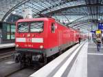 DB Regio 112 186-2 mit dem RE2 nach Rathenow (DB Regio AG – RL Nordost Cottbus; gesichtet Berlin Hauptbahnhof, 04.07.2007).