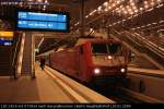 DB 120 142-5 mit dem IC73924 im Hauptbahnhof  tief  (Berlin Hauptbahnhof, 20.01.2009)