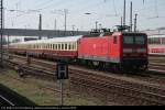 Welchen Sonderzug hier 143 658-3 hier zieht war leider nicht auszumachen (DB Regio AG - RL Südost Leipzig Hbf, ZWS/ZDS/FMZ/TAV; gesichtet Berlin Lichtenberg, 10.04.2009).