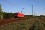 DB 185 353-0 Lz (NVR-Nummer: 91 80 6185 353-0 D-DB, ex Railion Deutschland AG, jetzt bei DB Schenker Rail Deutschland AG, gesichtet Berlin Wuhlheide, 21.04.2009).