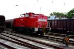 298 316-1 stand am 14.05.2009 in Königs Wusterhausen (NVR-Nummer: 98 80 3298 316-1 D-DB, ex DR 111 016-2)