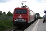 MEG 801 / 156 001-0 mit Kesselwagen (Berlin Staaken, 19.05.2009).