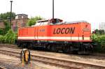 LOCON 202 in der Mittwochsruhe (NVR-Nummer 98 80 3201 222-7 D-LOCON, Berlin Nldnerplatz, 03.06.2009).