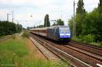 DB 101 102-2  Wir Menschen sind alle gleich  mit IC379 nach Bln.-Gesundbrunnen (Berlin Karow, 15.06.2009)