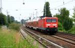 DB Regio 114 008-6 mit RE38939 nach Elsterwerda (gesichtet Berlin Karow, 15.06.2009)