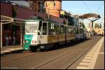 ViP 155, Typ Tatra KT4DC, auf der Linie 93 nach Glienicker Brcke.