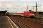 DB 101 130-3 mit dem CNL nach Paris (Berlin Schönefeld, 18.06.2009)