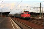 DB 115 323-8 mit einem AZ (Berlin Schönefeld, 18.06.2009 - Update: Lok in Dortmund z-gestellt, 10/2011: Lok in Köln Gremberg z, 11/2011 verschrottet bei Steil/Eschweiler-Aue)