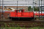 DB Cargo 363 811-1 (9880 3 363 811-1 D-DB) im Rangierdienst (Bw Lichtenberg, 05.07.2009)