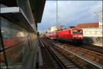 DB Regio 114 018-5 mit dem RE5 Lutherstadt Wittenberge in Berlin Wedding, 05.07.2009