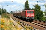 DB Regio 114 017-7 mit RE3 Elsterwerda in Berlin Karow, 13.07.2009