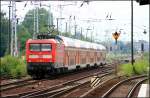 DB Regio 112 103-7 mit dem RB 38075 nach Frankfurt (Oder) (gesichtet Berlin Hirschhagen, 14.07.2009)