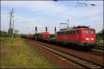 DB Schenker 140 013-4 mit einem gemischten Güterzug in Berlin Schönefeld, 08.08.2009    Update: 01.09.09 in Bremen-Neustadt z; 12.12.2011 in Rostock-Seehafen z; 06/2012 Mukran zA; ++