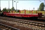 DB Schenker 31 80 4852 605-3 Samms.489 Rungenwagen (Berlin Schönefeld, 15.08.2009)