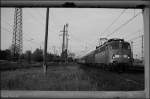  Old Train to Budapest  - DB 115 448-3 (Berlin Schnefeld, 15.08.2009 - Update: 05/2012 in Berlin-Rummelsburg abgestellt?; 09/2012 Reparatur in Berlin-Rummelsburg; 03/2013 berstellt nach Dortmund;