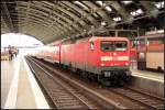 DB Regio 112 183-9 mit dem RE2 Rathenow in Berlin Ostbahnhof am 04.10.2009