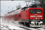 DB Regio 112 165-6 mit dem RE1 nach Brandeburg Hbf (gesehen Berlin Friedrichshagen, 01.01.2010)