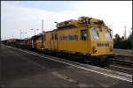 Ein MTW 10 der Fa. Balfour Beatty Rail GmbH (97 99 01 510 17-7, Plasser & Theurer 2003/831, gesehen Berlin Schnefeld Flughafen, 27.02.2010)