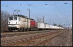 DP 52 und PBSV 19 mit Snps-Wagen (Nuthetal-Saarmund 23.03.2010)