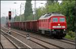 DB 232 461-4 mit Eaos-Wagen Richtung Berlin (gesehen Berlin Karow 02.06.2010 - Update: In Halle G abgestellt; 12/2012 in Mukran abgestellt)