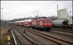 DB Regio 112 138 ist die zweite Lok welche für den IRE 25 Magdeburg-Berlin mit dem Slogan  otto hat zugkraft  beklebt wurde.