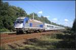 PKPIC 370 002 mit dem Berlin-Warschau-Express nach Bln.-Ostbahnhof (gesehen Berlin Friedrichshagen 06.09.2011)