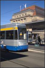 Hochbetrieb am Leipziger Hauptbahnhof (gesehen 15.10.2011)