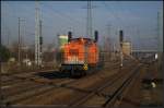 hvle V 160.2 durcheilt am 13.11.2011 den Bahnhof Berlin Flughafen Schnefeld Richtung Berlin.