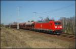 DB Schenker 185 065-0 mit Tads-Wagen (gesehen Berlin Wuhlheide 22.03.2012)