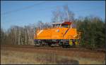 Northrail 352 102-8 im Einsatz bei DB Fernverkehr solo am 23.03.2012 in der Berliner Wuhlheide unterwegs