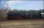 DR 50 3610-8 der Wedler Franz Logistik GmbH mit einem Sonderzug am 24.03.2012 in der Berliner Wuhlheide