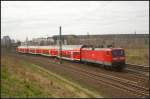 DB Regio 112 119-4 mit dem RE5 nach Lutherstadt Wittenberg (gesehen Berlin Bornholmer Straße 09.04.2012)