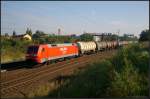 DB Schenker 152 104-6 mit einem Kesselzug am 14.09.2012 in Berlin Bornholmer Strae