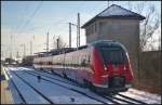 2442 201 fr die Werdenfelsbahn am 13.03.2013 in Hennigsdorf b.