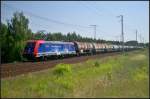 InfraLeuna 482 037 mit Kesselwagen-Zug am 18.06.2013 in der Berliner Wuhlheide