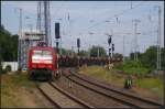 DB Schenker 152 001 mit Erzzug am 16.07.2013 in Biederitz