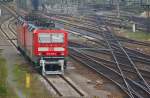 DB Regio 143 205-3 steht mit einer Schwesterlok an einem Stumpfgleis am 12.04.2014 in Dresden Hauptbahnhof    Update: ++ 01.2019 bei BENDER Recycling GmbH & Co KG, Leverkusen-Opladen