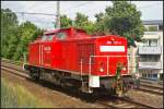 DB Schenker 298 327-8 solo am 16.06.2014 durch Panketal-Rntgental.