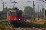 SBB Cargo Re 421 383-1 mit langen Container-Zug am 05.09.2014 durch Uelzen