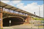 Blick auf den S-Bahnsteig des Bahnhofs Magdeburg Neustadt, 10.05.2015    Der Bahnhof im Magdeburger Stadtteil Alte Neustadt wurde 1873 erffnet und befindet sich heute zum Teil in Privatbesitz.