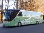 Setra 417 HDH aus der Ukraine in Berlin.