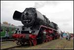 41 1144-9 auf dem Bw-Gelände des TEV (NVR-Nummer 9080 4111 144-8 D-IGEW, Rbd Erfurt, Bw Eisenach, Eisenbahnfest des TEV zum Weimarer Zwiebelmarkt, Weimar 10.10.2009)