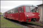 171 056-5 mit VS 22.771 zu Gast auf dem Eisenbahnfest (Eisenbahnfest des TEV zum Weimarer Zwiebelmarkt, Weimar 10.10.2009)