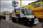 Auch fr den Einsatz als Servicefahrzeug fr Straenbahnen ist der Unimog U400 ausrstbar (INNOTRANS 2010 berlin 21.09.2010)