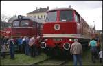 130 002-9  Ludmilla  vom Verkehrsmuseum Dresden ist natürlich ein Hingucker (gesehen 3.