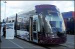 FLEXITY 2 fr die Straenbahn Blackpool in Grobritannien auf der InnoTrans 2012 in Berlin