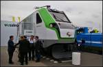 Mockup der Vossloh EURO Dual auf der InnoTrans 2014 in Berlin.