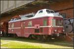 DR 188 001-2 ORT in Magdeburg Neustadt, 10.05.2015    Beim Familienfest der Magdeburger Eisenbahnfreunde stand dieser ORT (VT 135), Baujahr 1956, am alten Lagerhaus des Hafens.